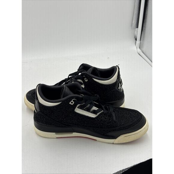 Size 8 - Anna Wintour x Air Jordan 3 Retro Black W - Picture 6 of 7